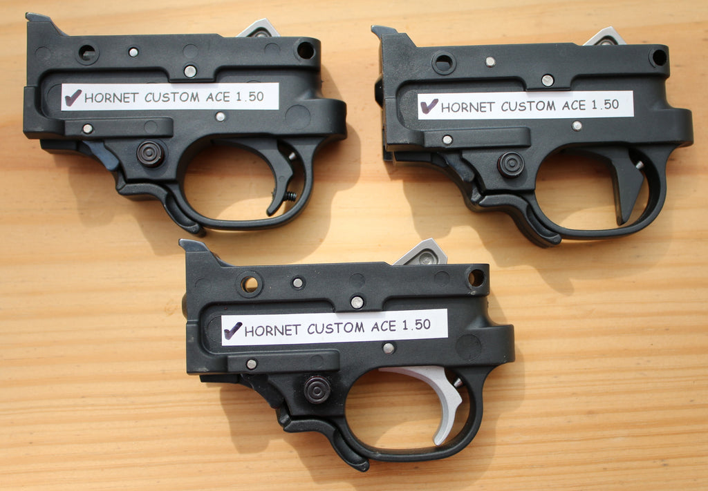 Trigger Bench Hornet Custom ACE 1.50# Pull Bench Rest TGA Ruger 10/22LR ...
