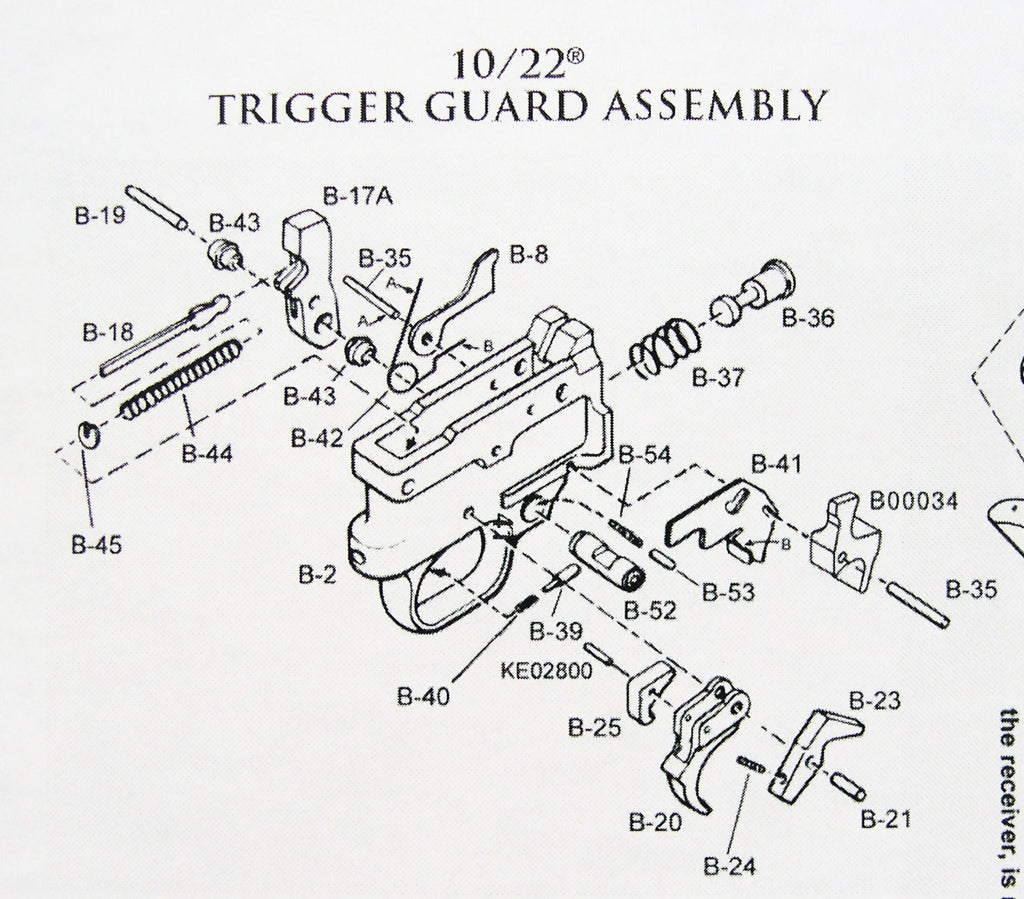 thumbnail image 2 of JWH Custom Ruger 10/22 Stainless Steel Trigger Pin Kit – USA Made 2 of 5